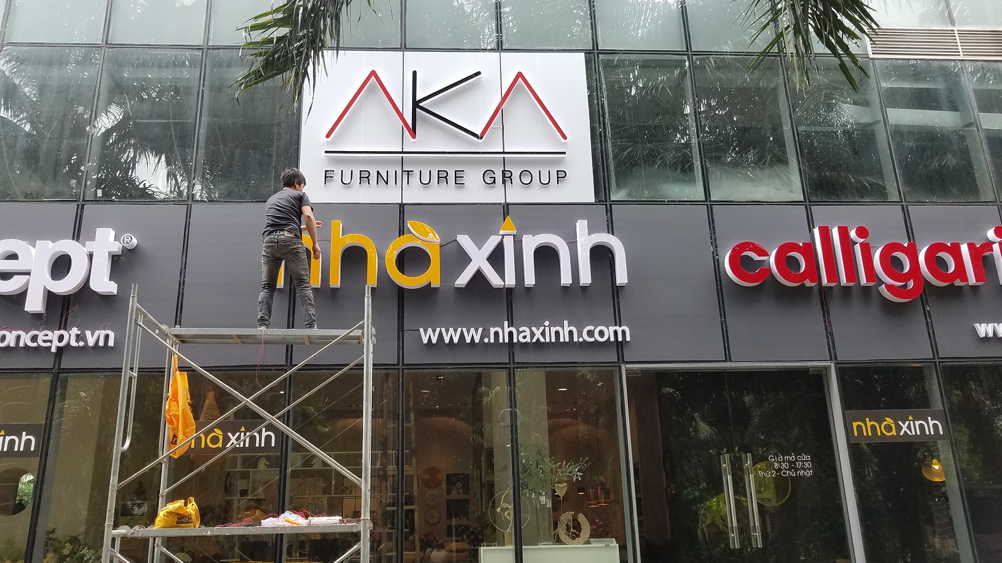 Địa chỉ thi công bảng hiệu quảng cáo chất lượng hàng đầu Quận 2 - HCM