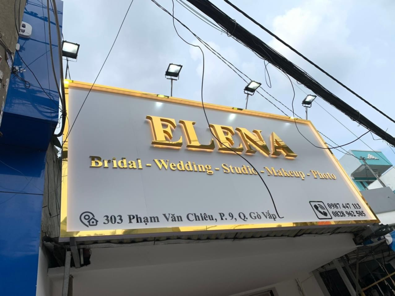 BẢNG ALU - CHỮ NỔI